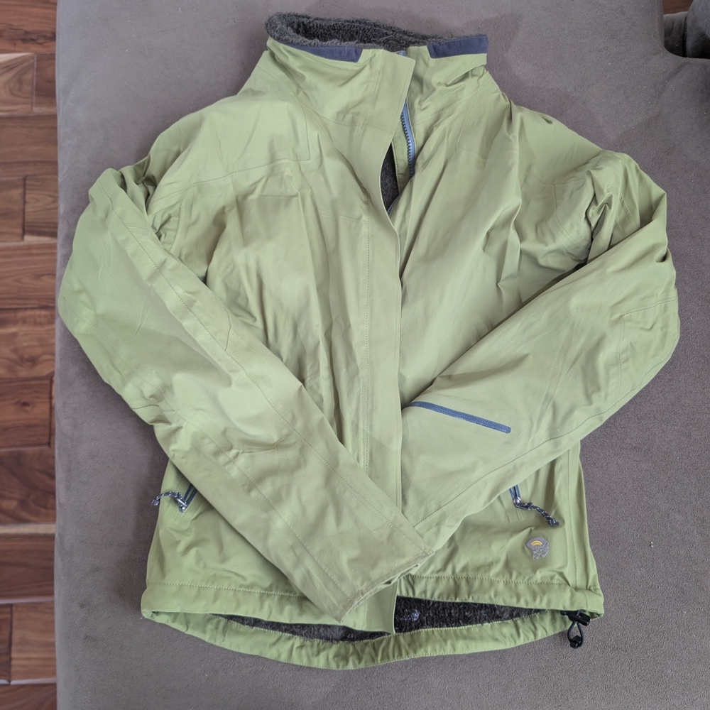 Mountain Hardwear Fuzzy Gray Jacket